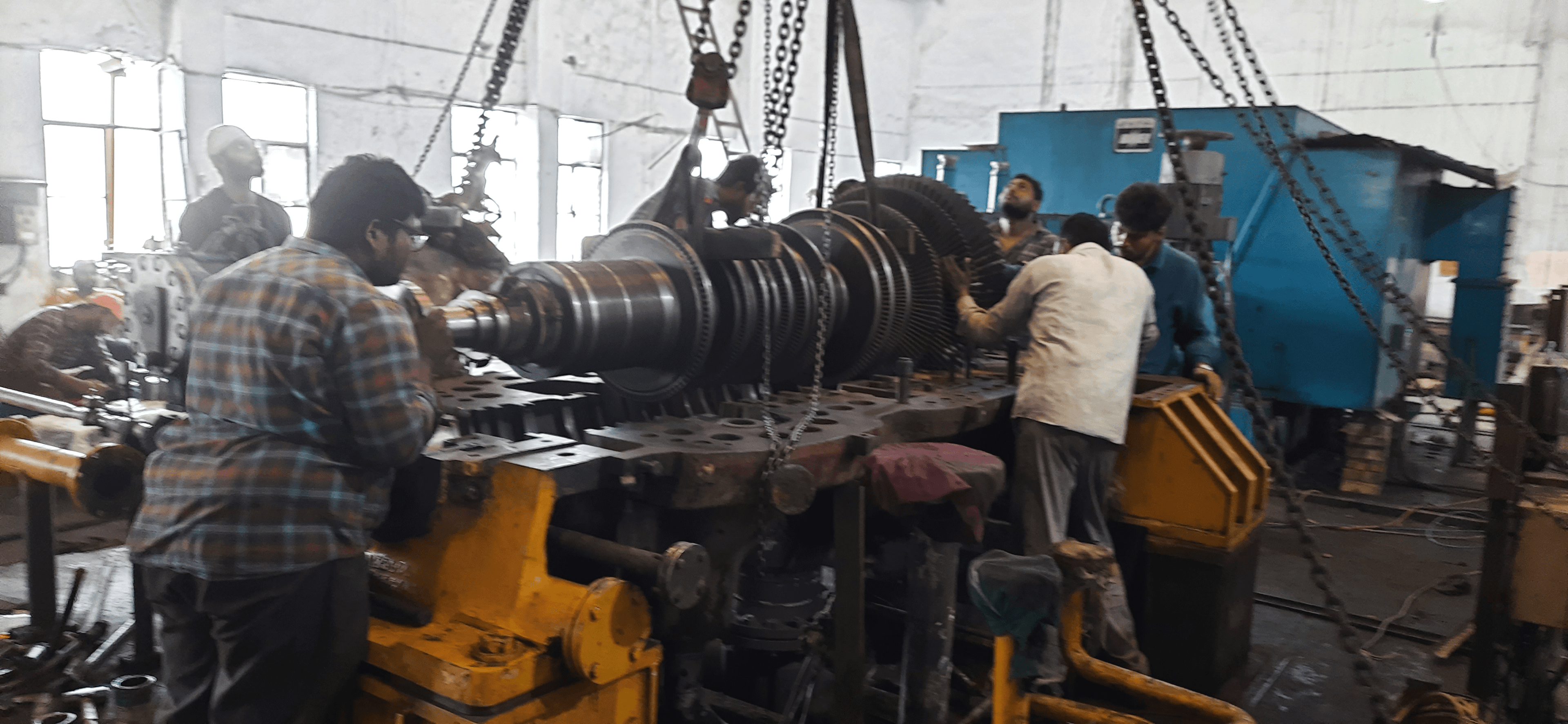 Industrial compressor overhauling and rotor repair, gallery image 12